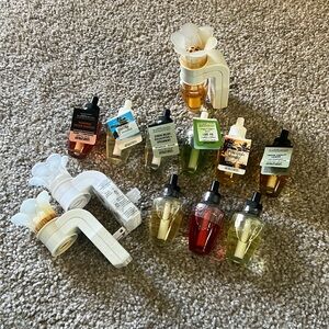NWT: Bath and body works wall flowers bundle; 7 labeled fragrances, 3 unknown